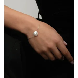 Coin Pearl Bracelet | Sterling Silver Bracelet