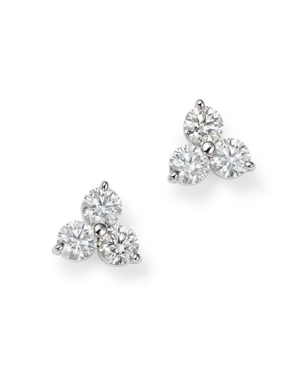 Flower Lab-Grown Earring
